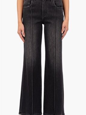 Kut from the Kloth Black High-Rise Flare Jeans